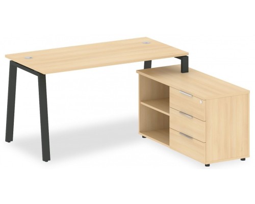 Стол письменный Metal System БА.РС-СТС-2.3 (R)