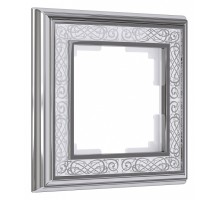 Рамка на 1 пост Werkel Gracia (белый / хром) W0011431