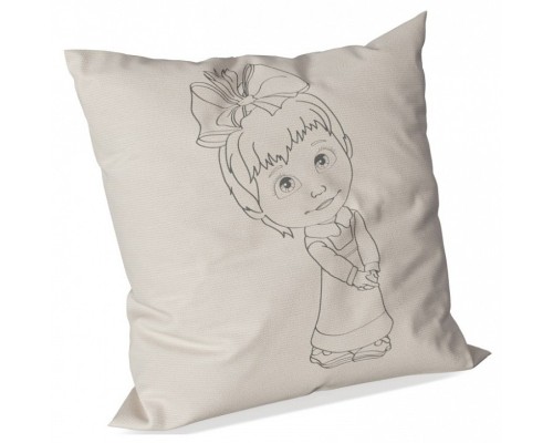 Подушка декоративная Маша и медведь Loft