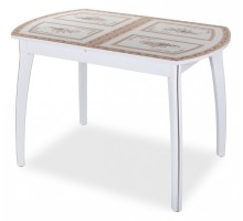 Стол обеденный Танго ПО со стеклом