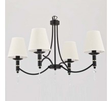 Подвесная люстра Alfa Abil Black Gold 23004