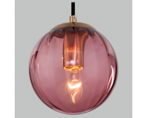 Подвесной светильник Eurosvet Juno 50207/1 бордовый