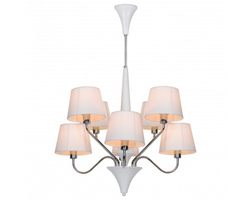 Люстра на штанге Arte Lamp 1528 A1528LM-8WH