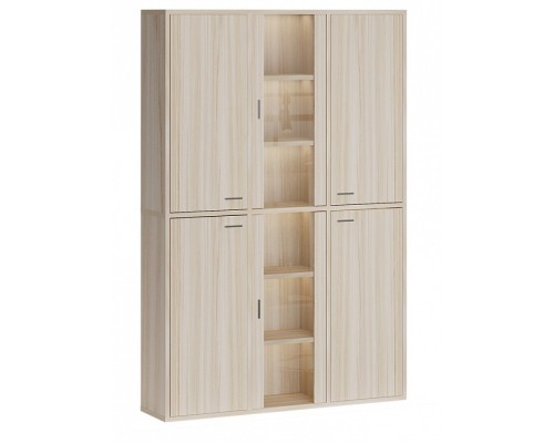 Шкаф-витрина Домино СУ(ш3в2)+4ФГ+2ФС