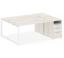 Стол письменный Metal System БО.РС-СТП-2.4