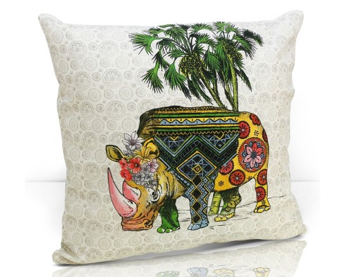 Подушка декоративная (49x49 см) Rhino