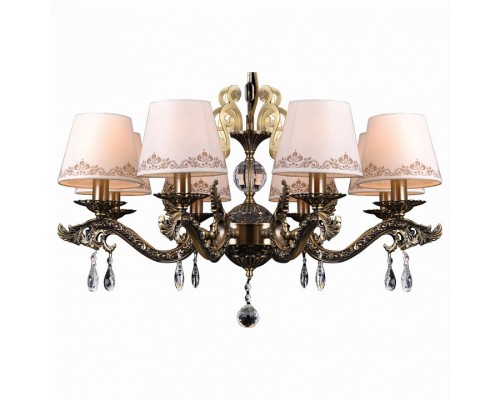 Подвесная люстра Natali Kovaltseva Calais Calais 70012-8C ANTIQUE