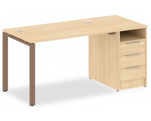 Стол письменный Metal System БП.РС-СТП-1.2