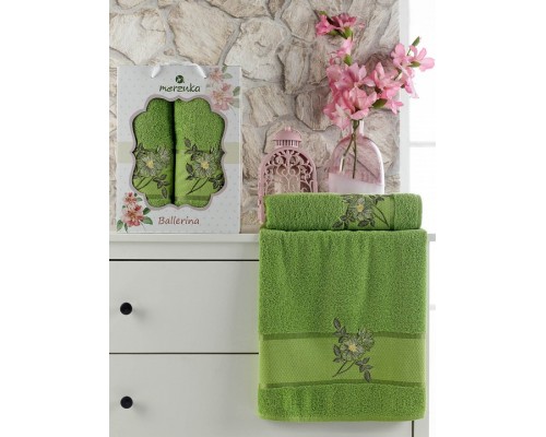 Набор из 2 полотенец для ванной Ballerina