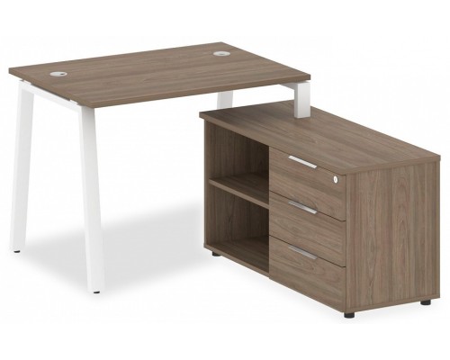 Стол письменный Metal System БА.РС-СТС-2.1 (R)