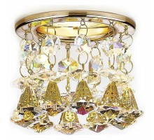 Встраиваемый светильник Ambrella Light Crystal 12 K2233 G/PR