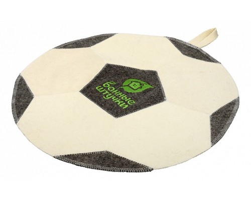 Коврик для бани (41x41 см) Футбольный мяч