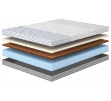 Матрас двуспальный Alfa Hard 1900x2000