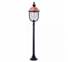 Наземный высокий светильник Arte Lamp Barcelona A1486PA-1BK