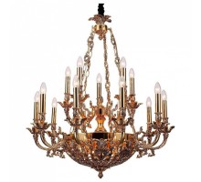 Подвесная люстра Lucia Tucci Firrnze FIRENZE 1780.15.3 antique gold