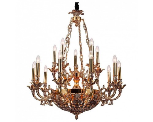 Подвесная люстра Lucia Tucci Firrnze FIRENZE 1780.15.3 antique gold