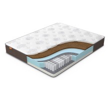 Матрас полутораспальный Comfort Duos Soft/Middle (Brown) 2000х1200