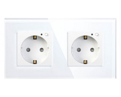 Розетка с заземлением HDY-OW02