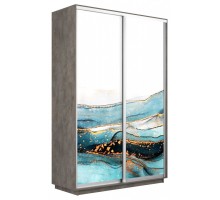 Шкаф-купе Экспресс Фото дуо 1019 1200x600x2400