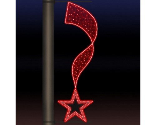 Панно световое День Победы [0.6x1.84 м] RL-KN-9-6-R-dR