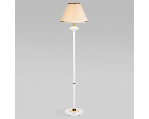 Торшер Eurosvet Lorenzo 01086/1 глянцевый белый