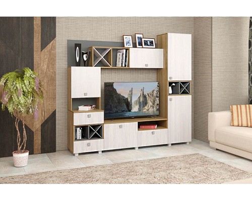 Стенка горка для гостиной Сканди