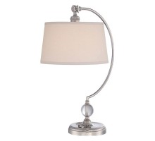 Настольная лампа декоративная Quoizel Jenkins QZ-JENKINS-TL-PN