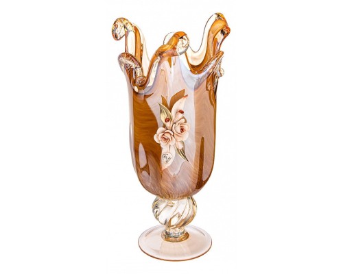 Ваза настольная (34 см) White Cristal Noce Venezia 647-758