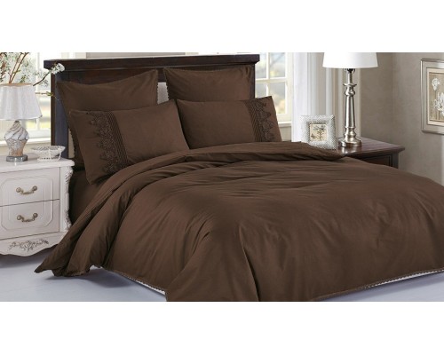 Постельное белье евростандарт Cotton Lace