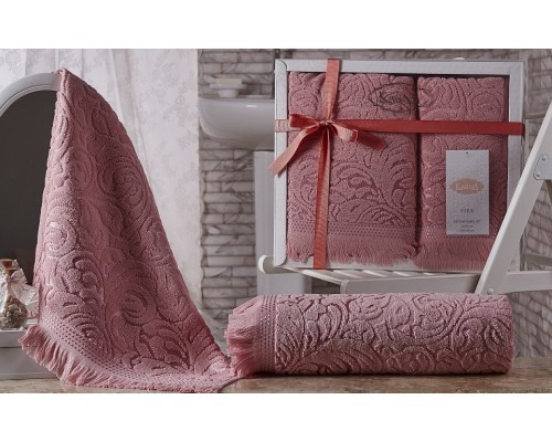 Набор из 2 полотенец для ванной ESRA