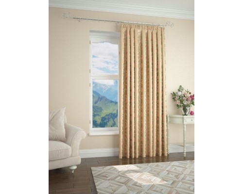 Портьера (210x260 cм) 1 шт. Узоры