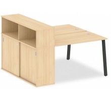 Стол письменный Metal System БА.РС-СШК-2.2 Т