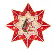 Блюдо (32x5 см) Дед Мороз 85-1740