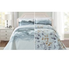 Покрывало с наволочками полутораспальное Cler