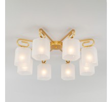Потолочная люстра Eurosvet Camila 30143/8 латунь