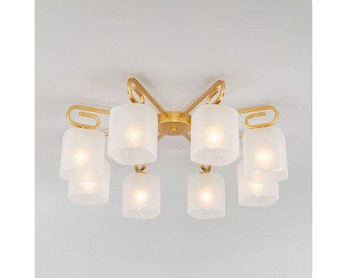 Потолочная люстра Eurosvet Camila 30143/8 латунь