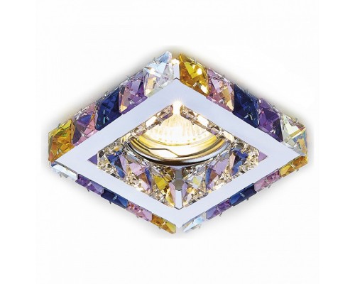 Встраиваемый светильник Ambrella Crystal 3 K110 RA/CH