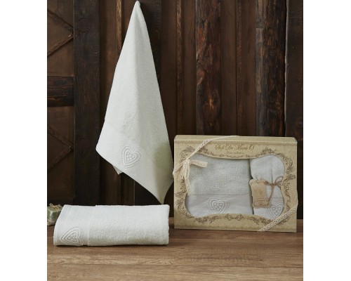 Набор из 2 полотенец для ванной Amanda S.068ментол