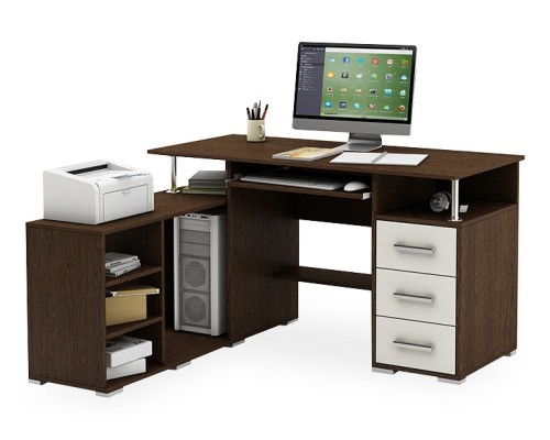 Стол компьютерный Амбер-11