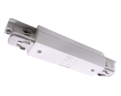 Соединитель линейный для треков Deko-Light straight connector square with power supply option 555661