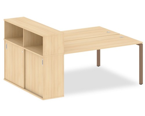 Стол письменный Metal System БП.РС-СШК-2.4 Т