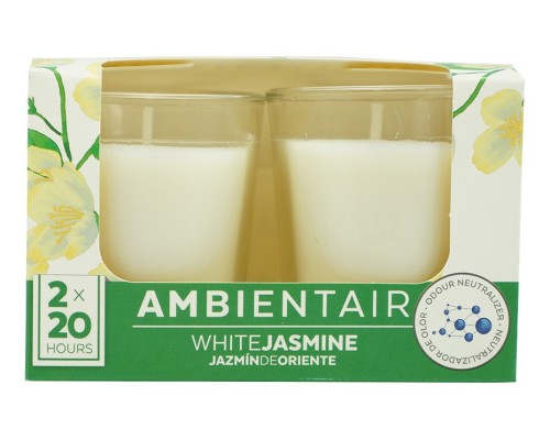 Набор свечей ароматических (7.1 см) Белый жасмин VV002JZAAGC