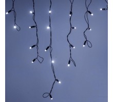 Бахрома световая [4x0.6 м] Edge ARD-EDGE-PRO-4000x600-BLACK-128LED-STD WHITE (230V, 8W)