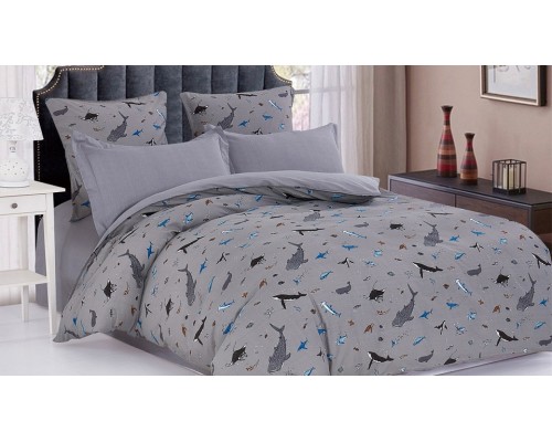 Постельное белье полутораспальное Satin de Luxe