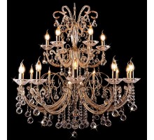 Подвесная люстра Eurosvet Gift 2049/12+6 золото Strotskis