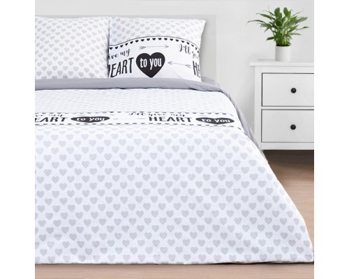 Постельное белье двуспальное My heart