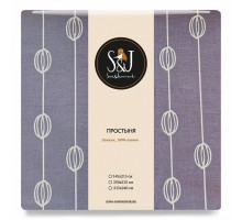 Простыня двуспальная Аромат вкуса