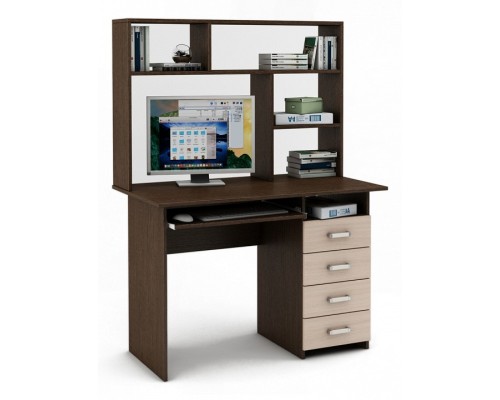 Стол компьютерный Лайт-5К СН