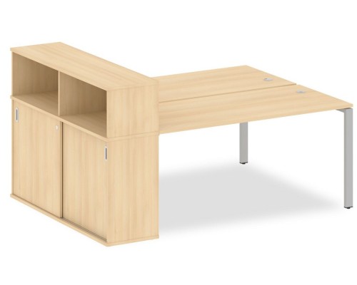 Стол письменный Metal System БП.РС-СШК-2.4 Т