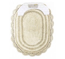 Набор из 2 ковриков для ванной Pamella S.306беж